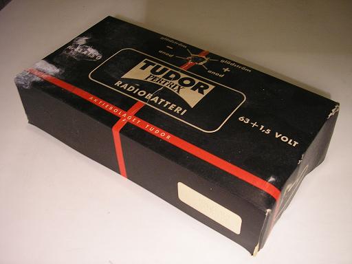 Tudor-Pertrix Radiobatteri Nr 63 A 1,5 G