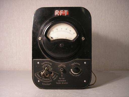 VEB R-F-T Typ T 52 тестер